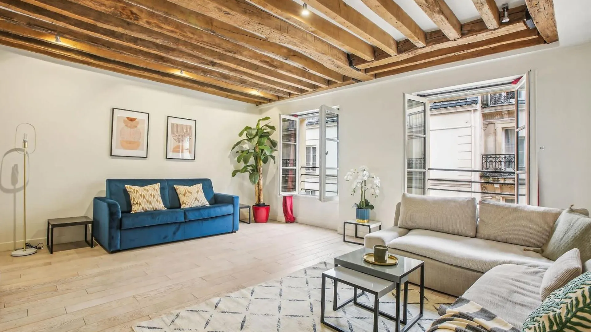 Spacious 1Br In The Heart Of Paris & Pompidou Apartment