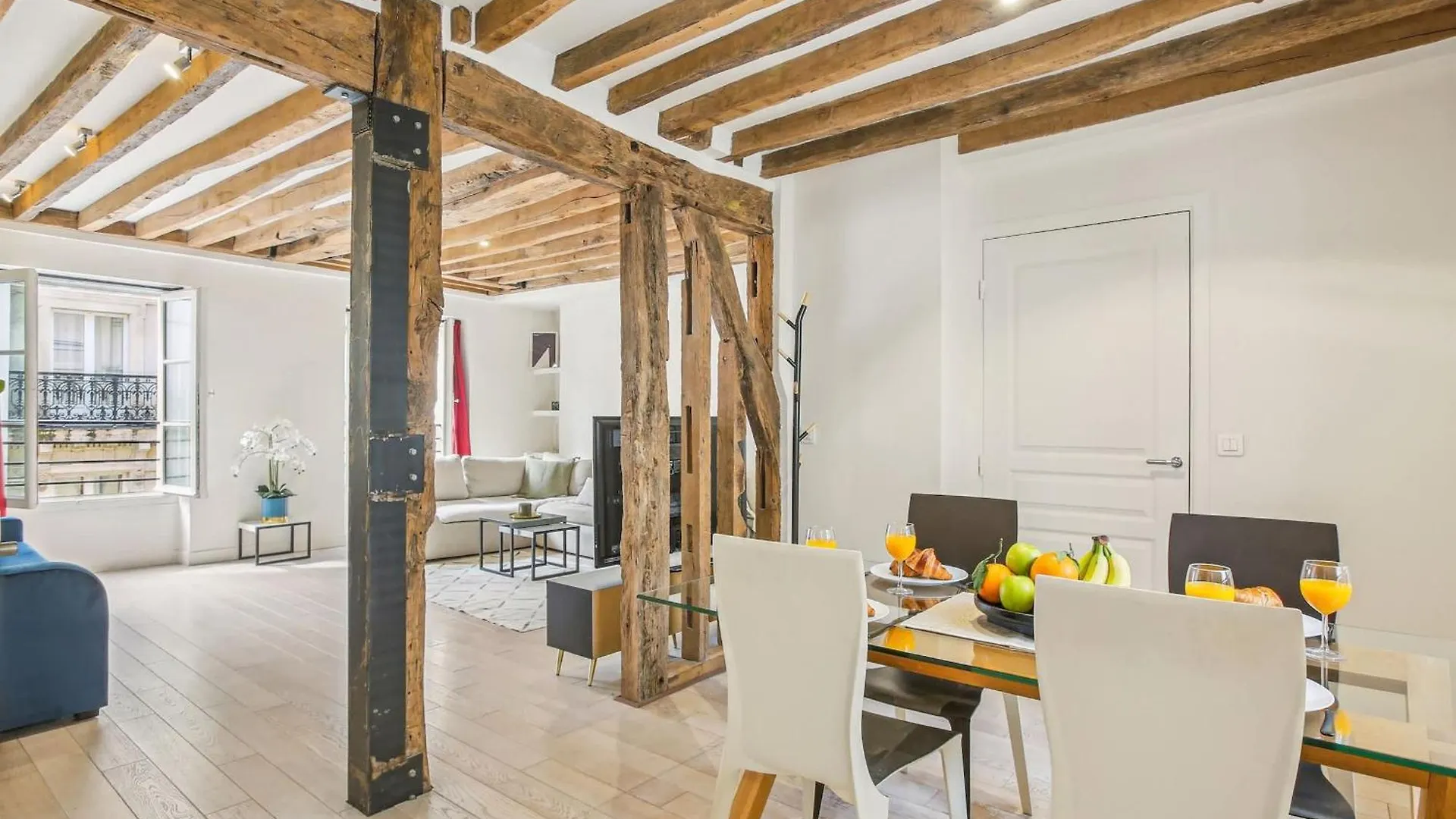 Spacious 1Br In The Heart Of Paris & Pompidou Apartment