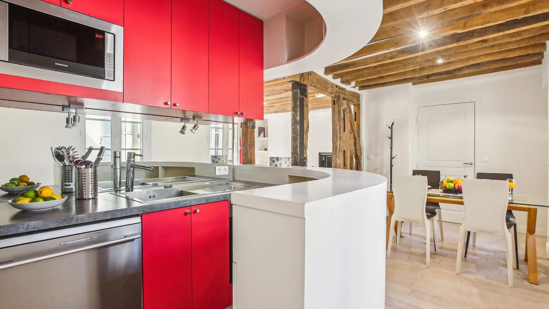 Lägenhet Spacious 1Br In The Heart Of Paris & Pompidou